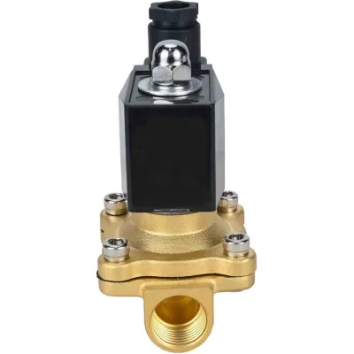 Клапан электромагнитный DN.ru VS2W-300E-NO Ду15 Ру10 двухходовой, латунь, EPDM, 24В DC D130-01769