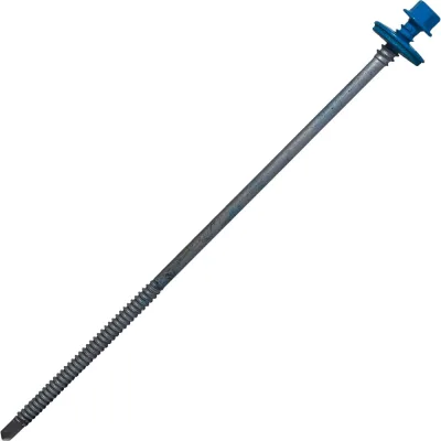 Саморез для сэндвич-панелей HARDWEX ТМ HWX5-P10-6.3/5.5x190 мм, св.№3, RUSPERT, RAL 5015, 50 шт. 5190002407671