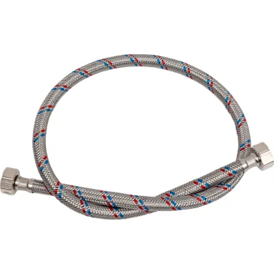 Гибкая подводка для воды Altstream BASE 1/2", г/г, 80 см 023010108