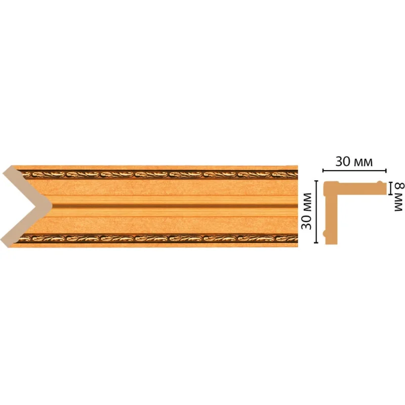 Угол Decomaster 116-1123 ДМ 30x30x2400 мм 116-1223