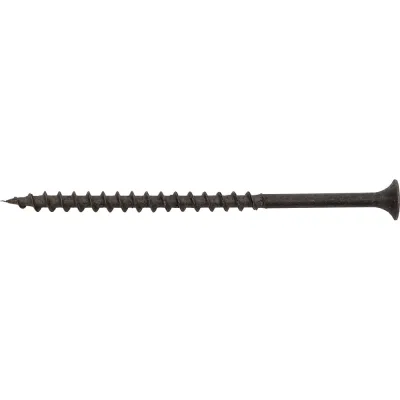 Саморез для ГКЛ STEELREX крупная резьба, оксид, 4,2x76 мм, 100 шт. 0103042076B300010016