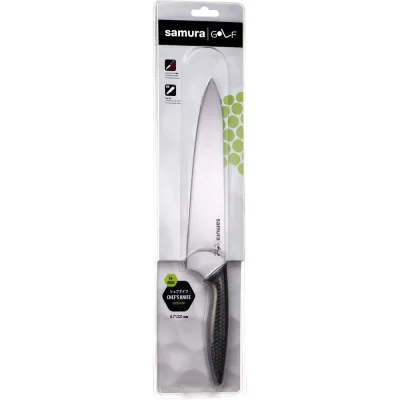 Кухонный нож Шеф Samura GOLF 221 мм, AUS-8 SG-0085/K