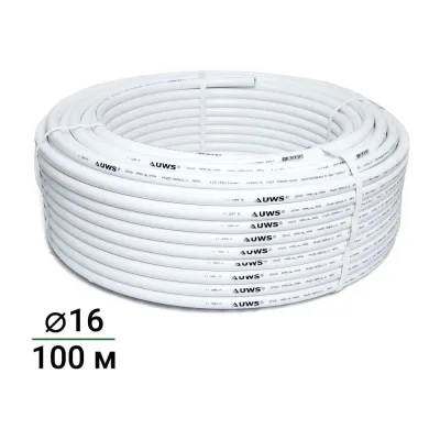 Труба многослойная UWS STANDART PPR-AL-PPR 16х2мм 100 м 210108