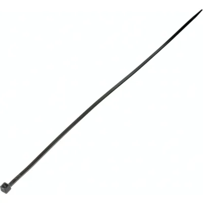 Стяжка MGF нейлоновая, 3,6х300, черная, 100 шт. 1-202-9-2-36-300