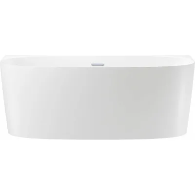 Акриловая ванна пристенная Wellsee Belle Spa 2.0, 160x75 см, цвет глянцевый белый 235801000