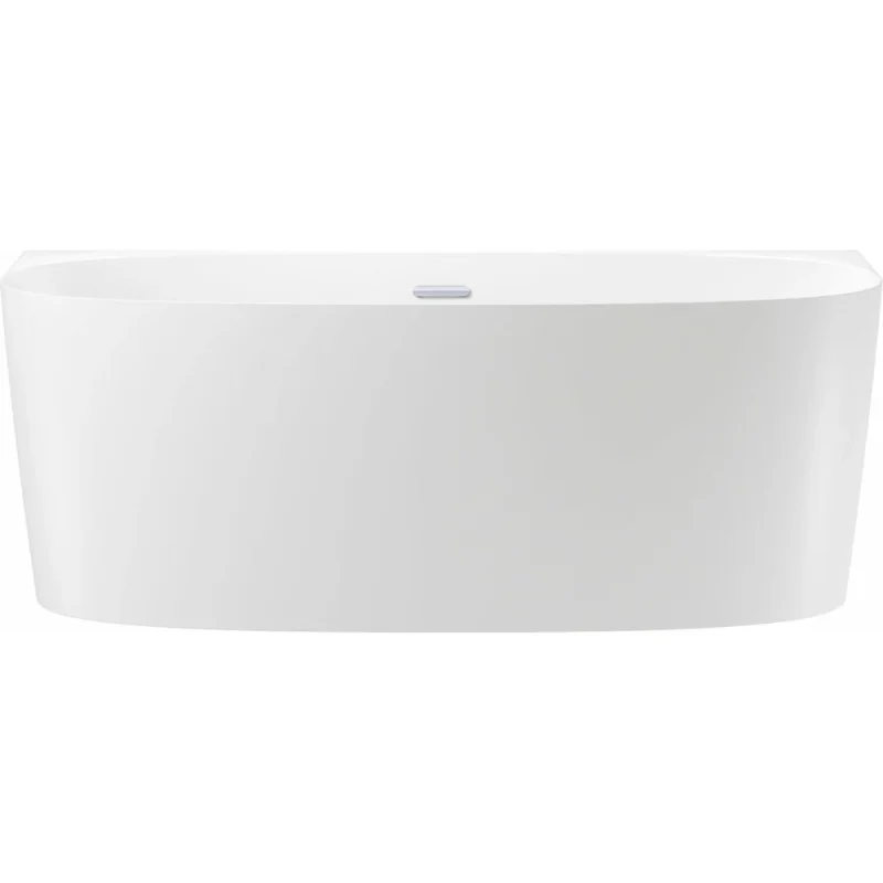 Акриловая ванна пристенная Wellsee Belle Spa 2.0, 160x75 см, цвет глянцевый белый 235801000