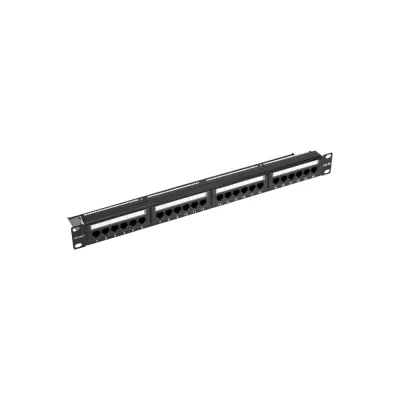 Коммутационная панель с кабельным органайзером REXANT 19", 1U, 24 порта, UTP, RJ-45, CAT5e 02-0031