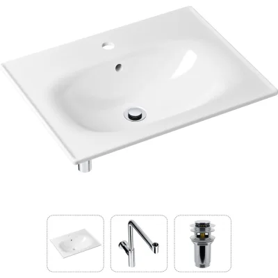 Врезная раковина для ванной Lavinia Boho Bathroom Sink в комплекте 3 в 1 21520477