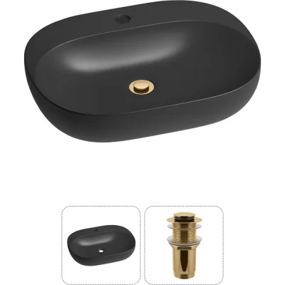 Набор Wellsee 2 в 1 Pro Line накладная/подвесная раковина 53x41 см 20212439R