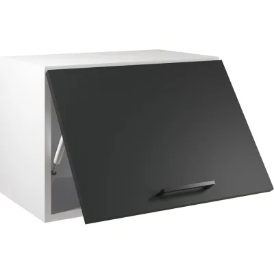 Навесной шкаф Атмосфера Simple В500Г 50x36 см, Антрацит/ Белый 00-00020853