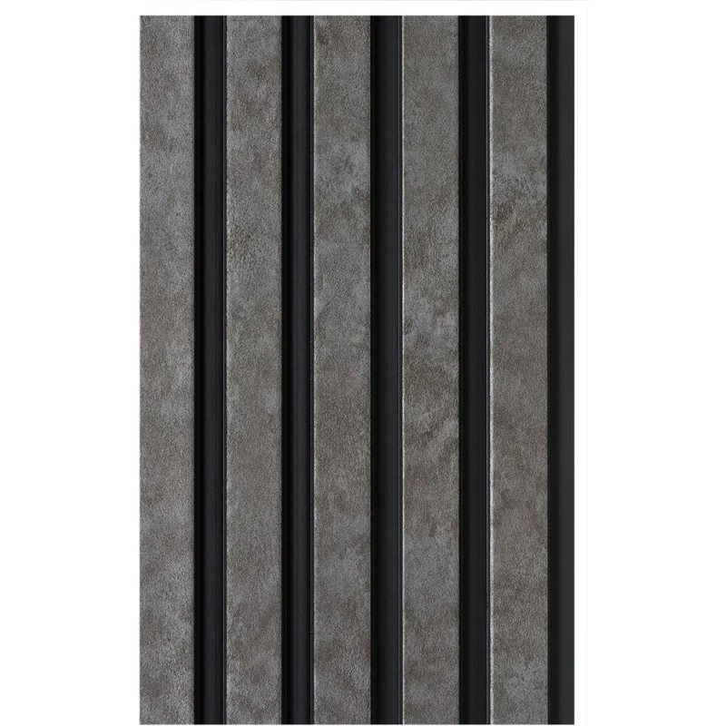 Стеновая панель Decor-Dizayn "Грани" ударопрочная, влагостойкая, под покраску 150x10x3000 мм 904-69