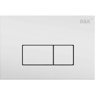 Клавиша смыва DQ Rhein арт.инсталл DI8050127, белый DB1499016