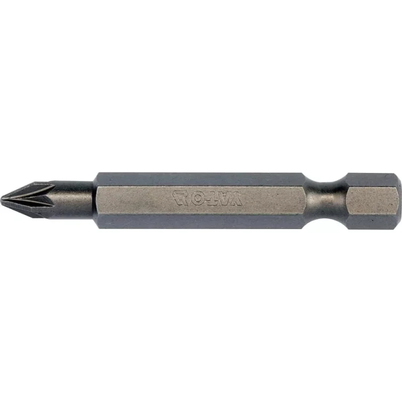 Бита крестовая PZ1, 10 шт, 1/4", 50 мм YATO YT-78154