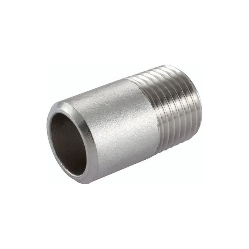 Приварной нержавеющий ниппель (полусгон) TITAN LOCK нар. резьба, DN10, TL10HRT