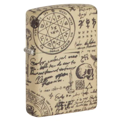 Зажигалка Zippo Alchemy Design с покрытием 540 Matte, латунь/сталь, бежевая, матовая, 38x13x57 мм 49803