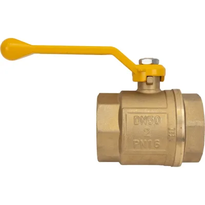 Кран шаровый для газа Ду50 Ру16 муфтовый (муфта-муфта), рычаг STI D170-00054 3680
