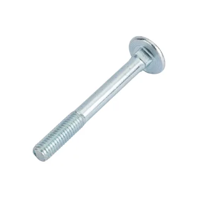 Мебельный болт МЕТАЛЛСЕРВИС М8x70, DIN 603, цинк, 20 шт. 1240698