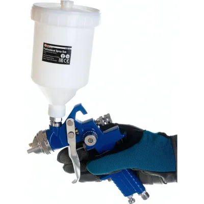 Краскораспылитель с верхним пластиковым бачком Forcekraft FK-H-827-2V(50325)