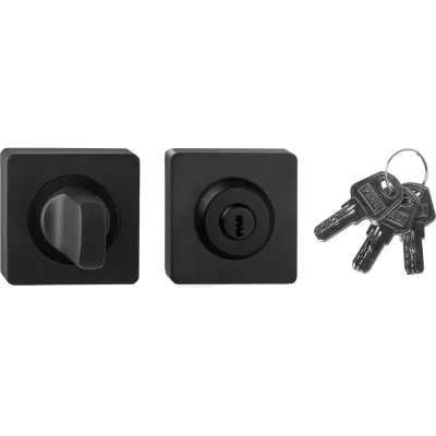Завертка с ключом PUERTO РЕНЦ черный INBK-K 02 Black