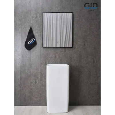 Раковина GID Nb149 напольная белая 41x41x85 81119
