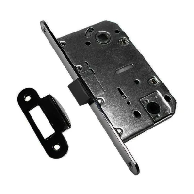 Бесшумная сантехническая защёлка ADDEN BAU WC 414 BLACK 940002023078