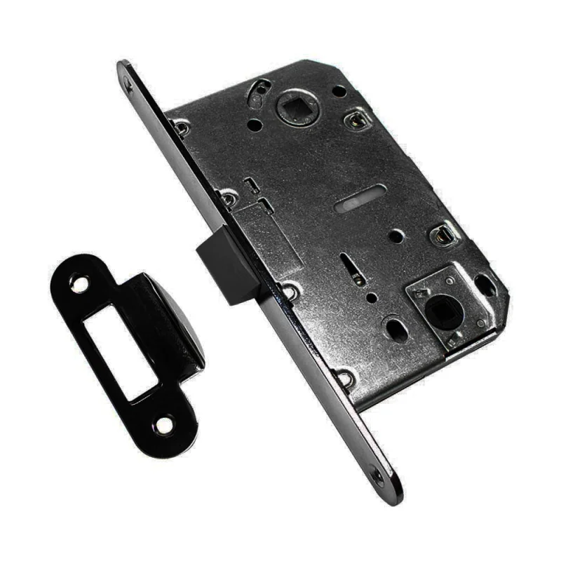 Бесшумная сантехническая защёлка ADDEN BAU WC 414 BLACK 940002023078