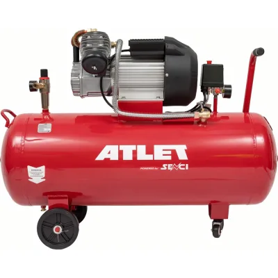 Поршневой масляный компрессор ATLET (100 л, 8 бар, 356 л/мин) SC-V100L