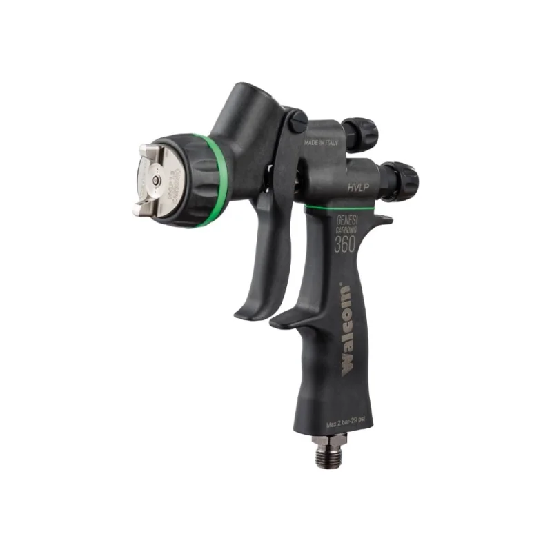 Краскопульт WALCOM с верхним бачком Genesi CARBONIO 360 HVLP 983014