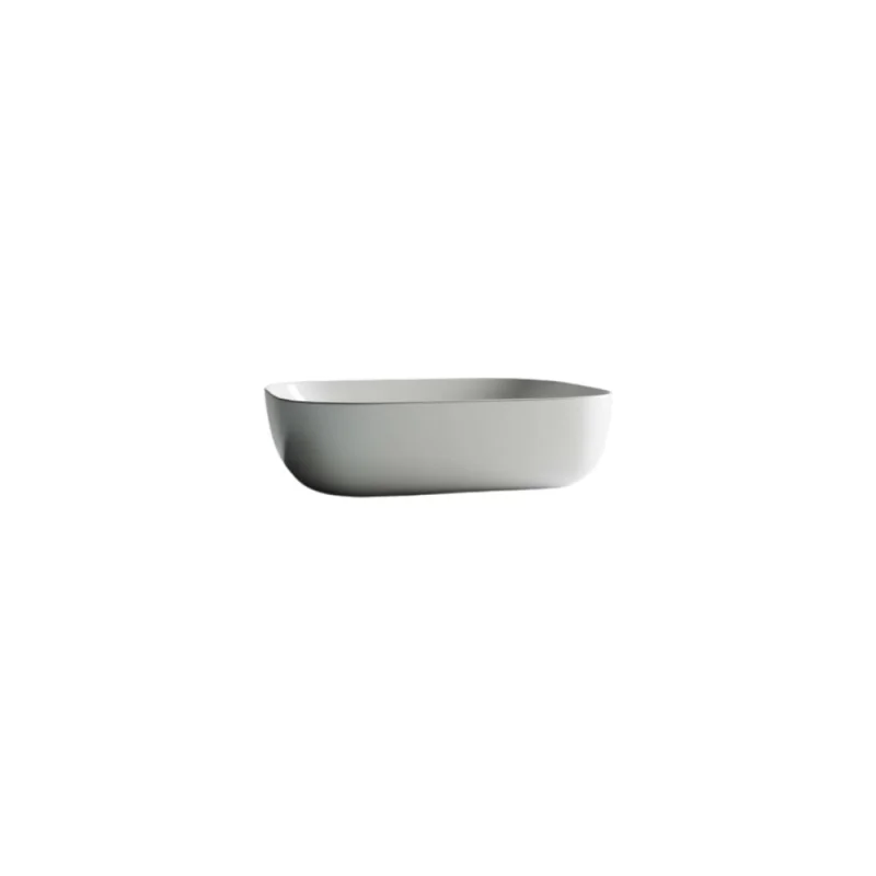 Умывальник чаша Ceramicanova накладная, прямоугольная Element 505х405х140 мм CN6008