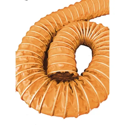 Воздуховод полимерный СL VINIL 90 мм, 5 м, CLIP, желтый TEX 90/5Y