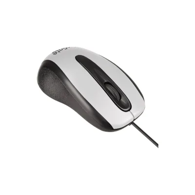 Мышь ExeGate Professional Standard SH-9026S USB, оптическая, 1000dpi, 3D, 3 кнопки и колесо прокрутки, длина кабеля 1,35м, серебристая, Color Box 264098