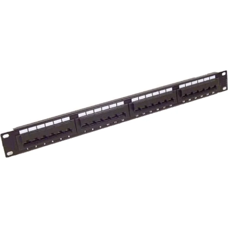 Патч-панель Ripo 19", 1u, 24 порта, категория 5е, 003-100007
