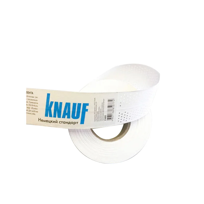 Лента бумажная для швов ГКЛ Knauf 52 мм 150 м