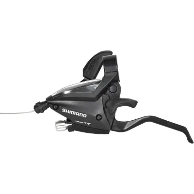 Шифтер/ручка тормоза Shimano STEF500, левая, 3-передачи, трос 1750мм, черный HQ-0013897