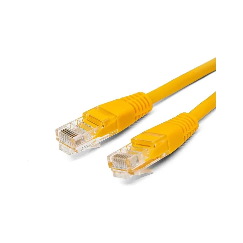 ΠΠ°Π±Π΅Π»Ρ ΠΏΠ°ΡΡ-ΠΊΠΎΡΠ΄ U/UTP 5e ΠΊΠ°Ρ. 5ΠΌ FL-U5-5M-Y 26AWG(7x0.16 ΠΌΠΌ), ΠΎΠΌΠ΅Π΄Π½Π΅Π½Π½ΡΠΉ Π°Π»ΡΠΌΠΈΠ½ΠΈΠΉ (CCA), PVC, ΠΆΡΠ»ΡΡΠΉ Filum 00-00872972