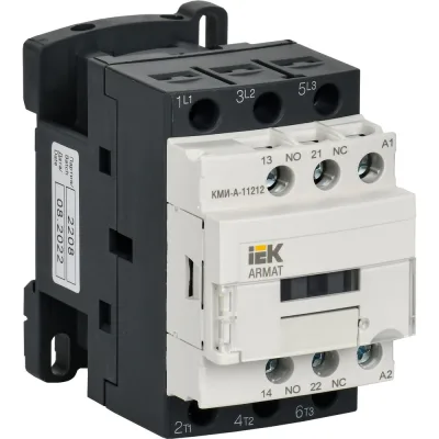 Контактор IEK Armat кми-а-11212 lc1d 12а 110в/ас3 1но/1нз AR-ACC-11-012-110-11