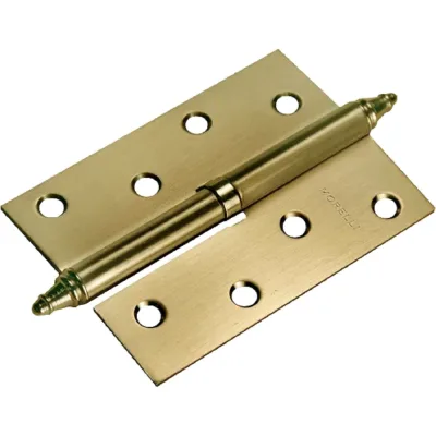 Петля MORELLI MSN 100x70x2.5 AB R, стальная правая с подшипником, цвет - античная бронза 9015108