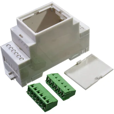 Корпус пластиковый SZOMK AK-DR-102A на DIN-рейку 36.3*90.2*57.5 2016912755