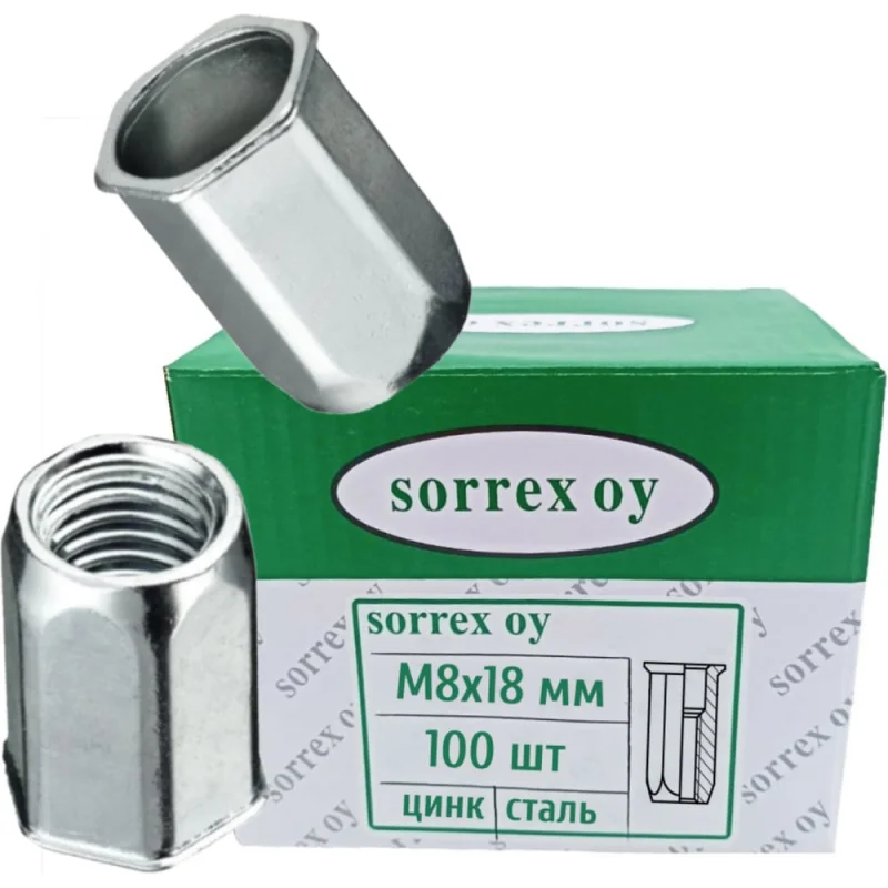 ΠΠ°ΠΊΠ»Π΅ΠΏΠΊΠ° Π³Π°ΠΉΠΊΠ° SORREX ΡΠ΅Π·ΡΠ±ΠΎΠ²Π°Ρ Π²ΠΈΠ½ΡΠΎΠ²Π°Ρ ΡΠ΅ΡΡΠΈΠ³ΡΠ°Π½Π½Π°Ρ ΡΠΌΠ΅Π½ΡΡΠ΅Π½Π½ΡΠΉ Π±ΠΎΡΡΠΈΠΊ Π8x18 100 ΡΡΡΠΊ XQL-W M8 100