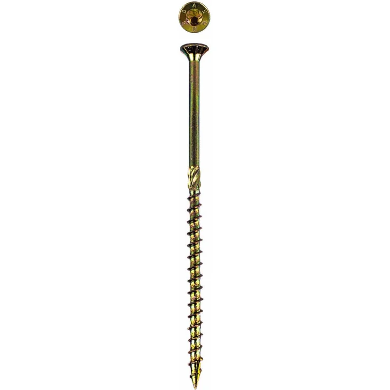 Саморез Daxmer конструкционный универсальный TORX, 6.0x120 мм, 200 шт. 00-00468442