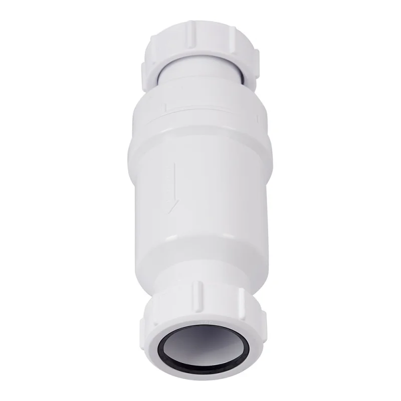 Сифон для раковины и мойки McAlpine 1 1/2х40 мм без выпуска с сухим затвором (MRNRV40-PB)