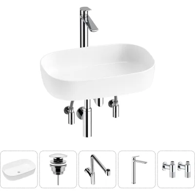 Накладная раковина для ванной Lavinia Boho комнаты Bathroom Sink в наборе 5 в 1 20217571R
