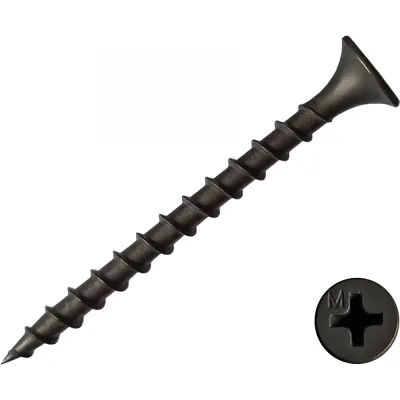 Саморез Daxmer ГКЛ по дереву усиленный 3,5х45 короб 15 кг 00000394198