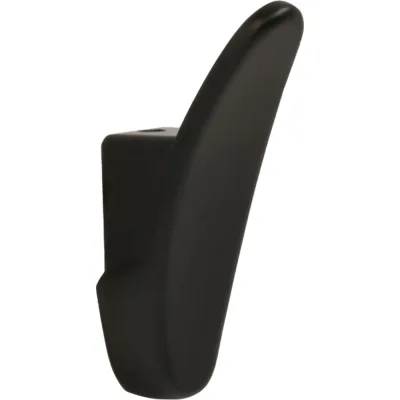 Крючок MF R26, 1-рожковый, черный матовый 11327v