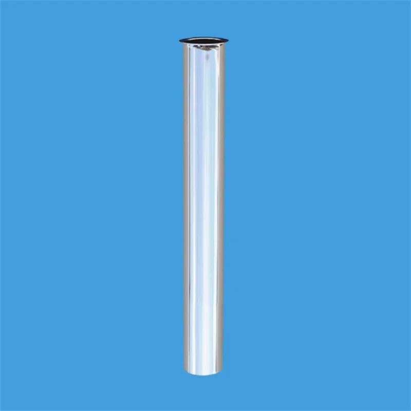 Хромированная трубка McAlpine с фланцем ф32-30см STALK-300A-CPB