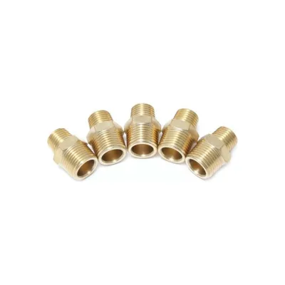 Соединитель резьбовой Forsage наруж. резьба 1/4"x1/4", к-т 5 шт. F-MM04/04K(26095)