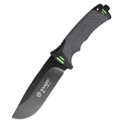 Туристический нож Ganzo серый G8012-GY