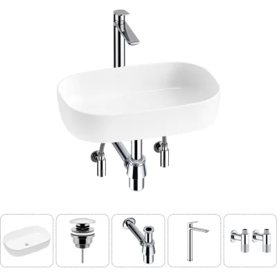 Накладная раковина для ванной Lavinia Boho комнаты Bathroom Sink в наборе 5 в 1 20217499R