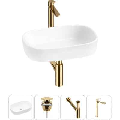 Накладная раковина для ванной Lavinia Boho комнаты Bathroom Sink в наборе 4 в 1 20217465R