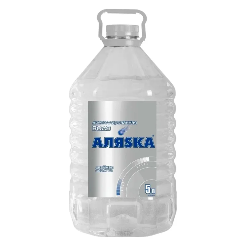 Дистиллированная вода 5 л ПЭТ АЛЯSКА 5535